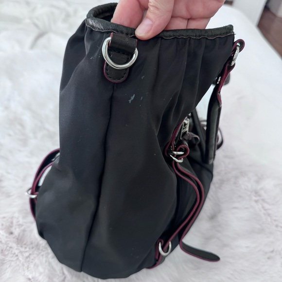 MZ Wallace Moto Bianca Black Shoulder Handbag - Picture 8 of 9